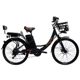 Електровелосипед двомісний Space Pulsar 48V 500W з акумулятром 20Ah